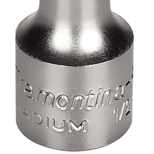 Soquete estriado 10 mm encaixe 1/2