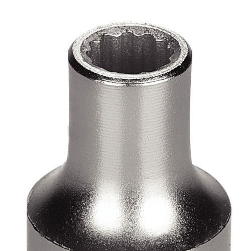 Soquete estriado 10 mm encaixe 1/2