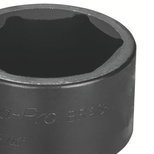 Soquete sextavado de impacto 41 mm encaixe 3/4