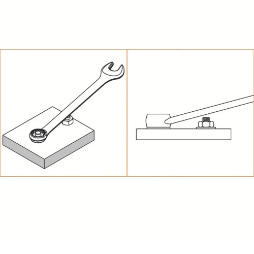 Chave combinada 34 mm aço cromo vanádio Chave combinada 34 mm aço cromo vanádio
