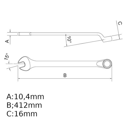 Chave combinada 1.1/4