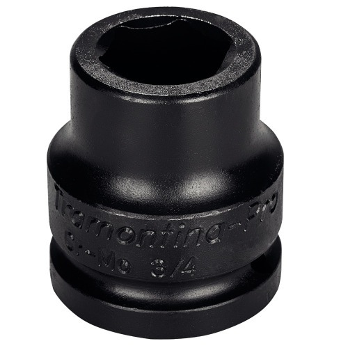 Soquete sextavado de impacto 21 mm encaixe 3/4
