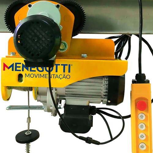 Guincho Talha el�trica 300/600 kg eleva��o at� 12 m com trole el�trico - Prime  220V