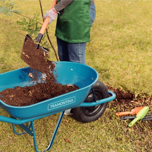 Vanga quadrada em aço carbono sem cabo Vanga quadrada em aço carbono sem cabo