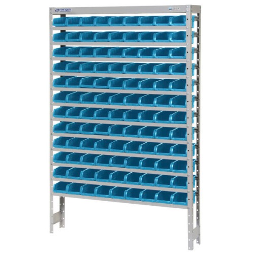 Estante metlica com 108 gavetas n 3 azul  - EM108/3A