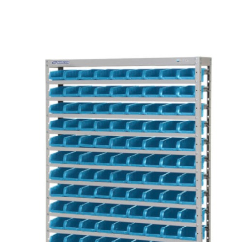 Estante metlica com 108 gavetas n 3 azul  - EM108/3A