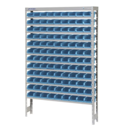 Estante met�lica com 108 gavetas n�3 azul - EF108/3A
