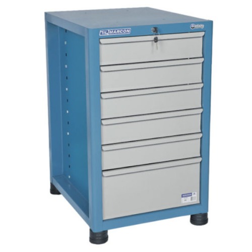 Gabinete para ferramentas com 6 gavetas e 1 divisória - G-6 Marcon Gabinete para ferramentas com 6 gavetas e 1 divisória - G-6 Marcon