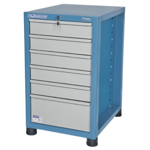 Gabinete para ferramentas com 6 gavetas e 1 divisória - G-6 Marcon Gabinete para ferramentas com 6 gavetas e 1 divisória - G-6 Marcon
