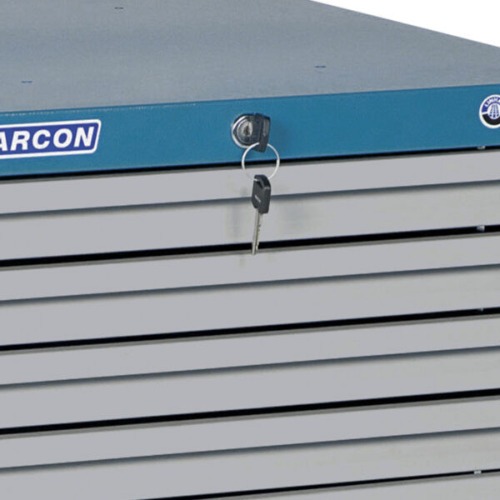 Gabinete para ferramentas com 8 gavetas e 1 divisória - G-8 Marcon Gabinete para ferramentas com 8 gavetas e 1 divisória - G-8 Marcon