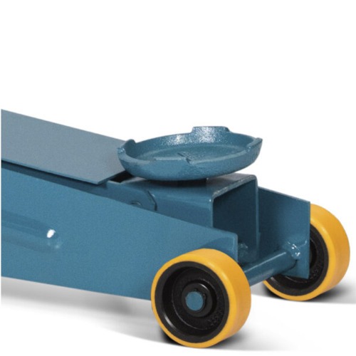 Macaco jacar� hidr�ulico longo 2 toneladas roda de poliuretano - MJH-2TP