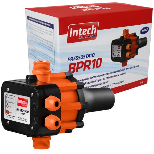 Controlador automtico de presso para bomba d'gua - BPR10   110V/220V