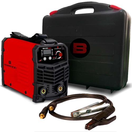 Inversora de solda digital 140A para eletrodo revestido + maleta - WMI 161ED  110V/220V