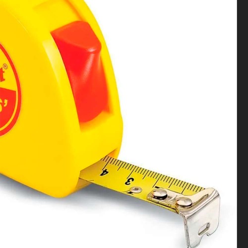 Trena com fita de ao 19 mm x 5 m com trava - TS34-5ME