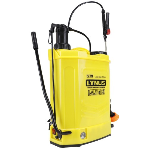 Pulverizador costal a bateria 12V e manual 20 litros com 4 bicos - PL-20B 110V/220V Pulverizador costal a bateria 12V e manual 20 litros com 4 bicos - PL-20B 110V/220V