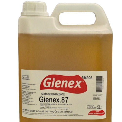 Sabo desengraxante para remoo de graxas 5 litros - 87