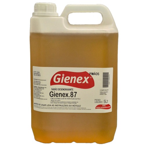 Sabo desengraxante para remoo de graxas 5 litros - 87