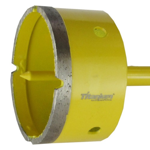 Serra copo diamantada 85 mm com haste encaixe 3/8 Serra copo diamantada 85 mm com haste encaixe 3/8