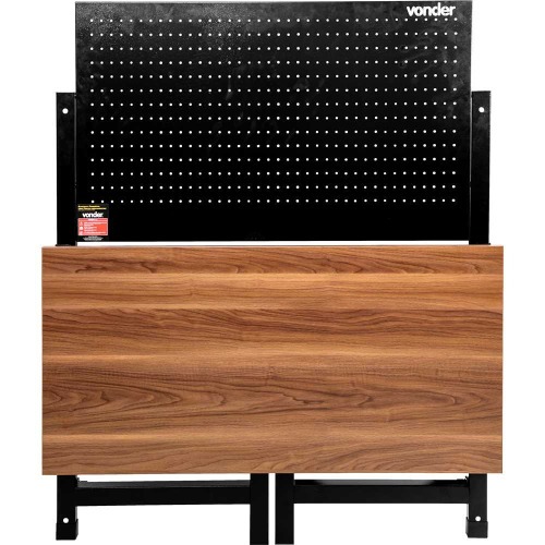 Bancada dobr�vel com porta ferramentas 1.200 x 1.440 x 640 mm