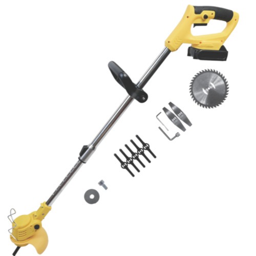 Aparador de grama a bateria 21V cabo telescópico com acessórios - 07724 Aparador de grama a bateria 21V cabo telescópico com acessórios - 07724