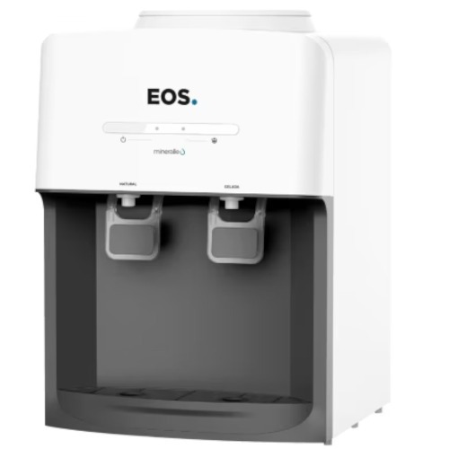 Bebedouro de mesa refrigerado eletrônico Branco Mineralle - EBE03B 110V/220V Bebedouro de mesa refrigerado eletrônico Branco Mineralle - EBE03B 110V/220V