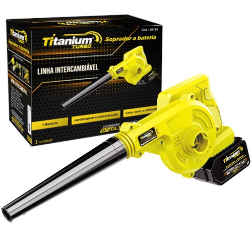 Soprador e aspirador de ar a bateria 21V Brushless - 06154  110V/220V