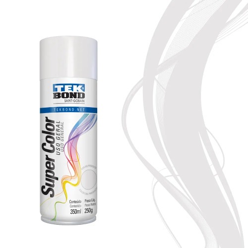 Tinta spray para uso geral 350 ml - Super color Tinta spray para uso geral 350 ml - Super color