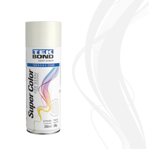 Tinta spray para uso geral 350 ml - Super color