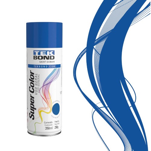 Tinta spray para uso geral 350 ml - Super color Tinta spray para uso geral 350 ml - Super color