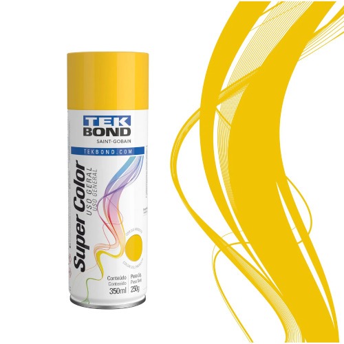 Tinta spray para uso geral 350 ml - Super color Tinta spray para uso geral 350 ml - Super color