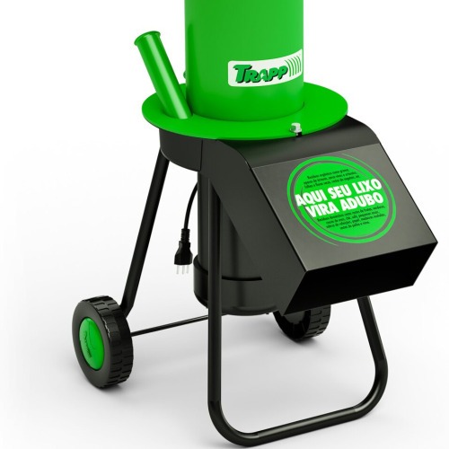 Triturador de resíduos orgânicos elétrico 1,5 hp Monofásico - TR-200 110V/220V Triturador de resíduos orgânicos elétrico 1,5 hp Monofásico - TR-200 110V/220V