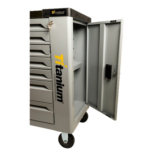 Carrinho para ferramentas com 7 gavetas e 258 ferramentas - Work Station