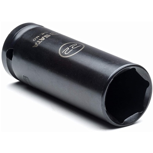 Jogo de soquete de impacto sextavado 10 a 24 mm encaixe 1/2