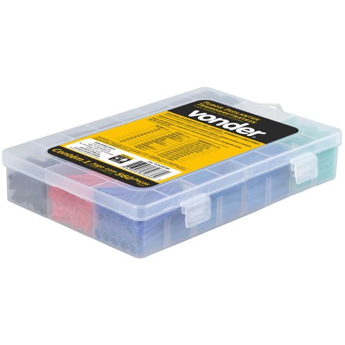 Jogo de tubos isolantes termorretráteis 560 peças Jogo de tubos isolantes termorretráteis 560 peças