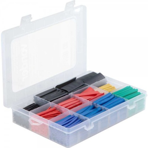 Jogo de tubos isolantes termorretráteis 560 peças Jogo de tubos isolantes termorretráteis 560 peças