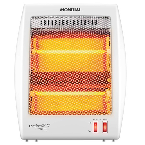 Aquecedor de ambientes 900W 2 em 1 quartzo Confort III - A-16  110V Aquecedor de ambientes 900W 2 em 1 quartzo Confort III - A-16  110V
