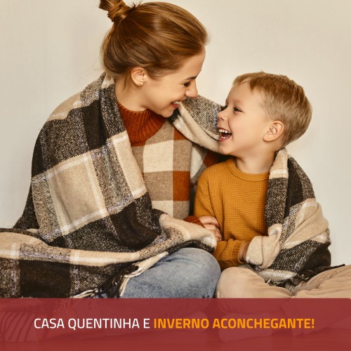 Aquecedor de ambientes 900W 2 em 1 quartzo Confort III - A-16  110V Aquecedor de ambientes 900W 2 em 1 quartzo Confort III - A-16  110V