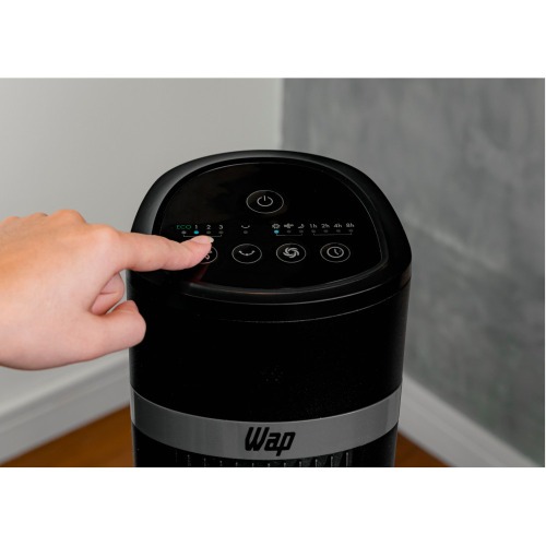 Ventilador tipo torre oscilante com controle remoto - Air Silence  110V