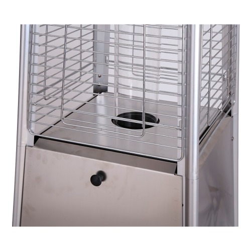 Aquecedor de Ambiente Externo a G�s Pir�mide preto - NI48PP