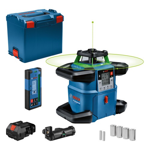 Nível a laser verde com alcance de 70 metros rotativo - GRL 650 CHVG Nível a laser verde com alcance de 70 metros rotativo - GRL 650 CHVG