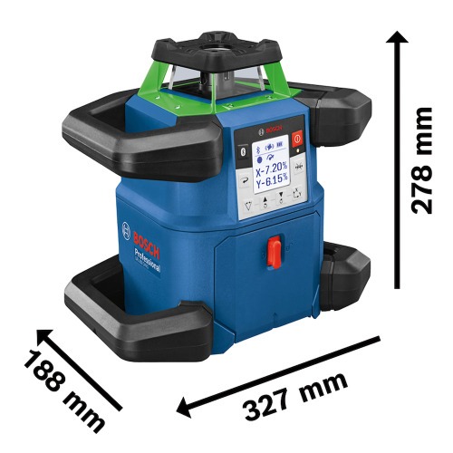 Nível a laser verde com alcance de 70 metros rotativo - GRL 650 CHVG Nível a laser verde com alcance de 70 metros rotativo - GRL 650 CHVG