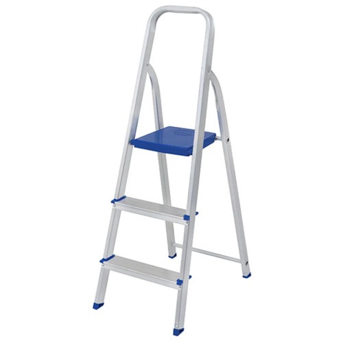 Escada de alumnio 3 degraus modelo residencial - 5101