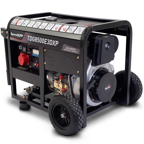 Gerador de energia 7,5 kva a diesel partida elétrica trifásico - TDG8500E3DXP Gerador de energia 7,5 kva a diesel partida elétrica trifásico - TDG8500E3DXP