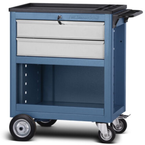 Carrinho para ferramentas com 2 gavetas semi fechado - CR-100