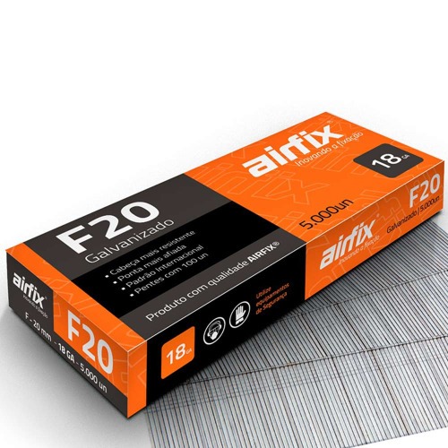 Pino para pinador pneumtico tipo F 1,05 x 20 mm com 5.000 peas - F20