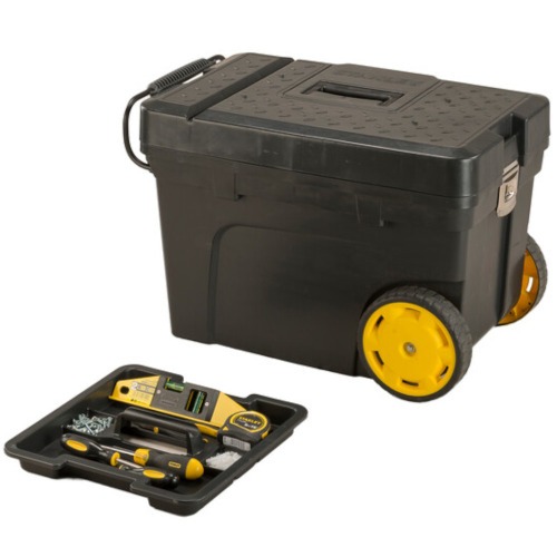 Caixa plstica para ferramentas com rodas - STST33027