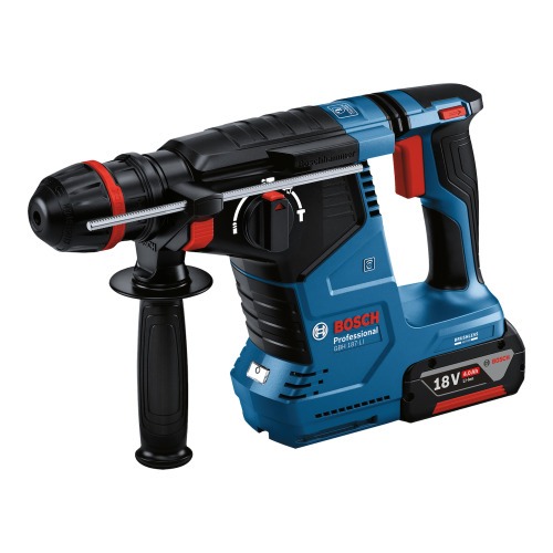 Martelete Perfurador e Rompedor a bateria 18V Brushless com 2 baterias - GBH 187-LI 110V/220V Martelete Perfurador e Rompedor a bateria 18V Brushless com 2 baterias - GBH 187-LI 110V/220V