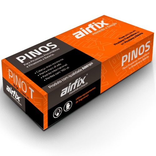 Pino para pinador pneumtico tipo T 1,4 x 20 mm com 3.040 peas - T20