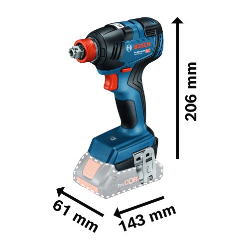 Chave de impacto a bateria 18V encaixe 1/4 Chave de impacto a bateria 18V encaixe 1/4
