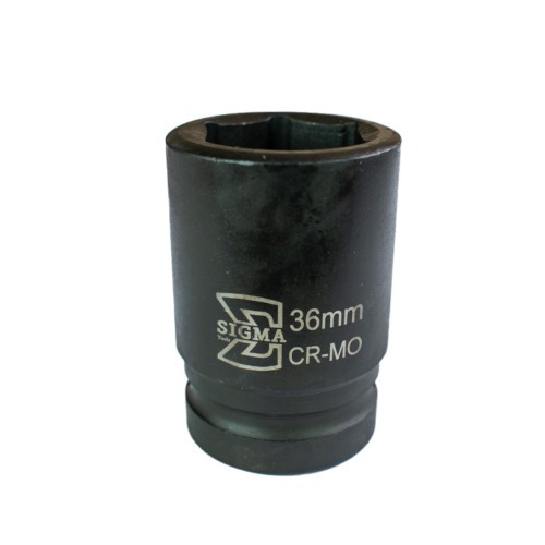 Soquete sextavado de impacto longo 36 mm encaixe 1